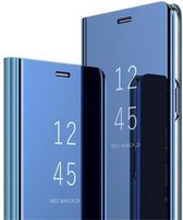 FONU Clear View Case Hoesje Samsung Galaxy A70 - Blauw