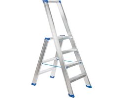 Escalo – Industriële trapladder  – Sparta  – Aluminium – 4 treden – 147 cm