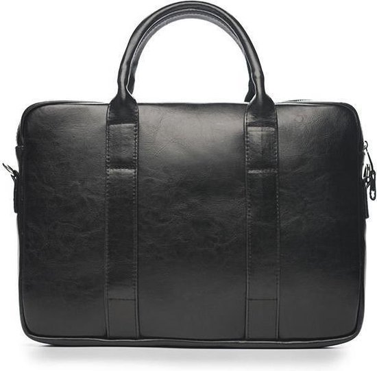 COEQINE Laptop Computer Case Katten Lederen Laptop Tas voor