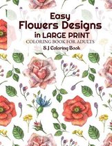 Easy Flowers Designs in Large Print