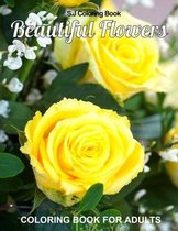 Beautiful Flowers Coloring Book for Adults