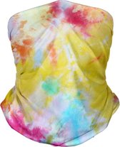 Relephance Bandana Tie Dye - Gezichtsmasker - Nekwarmer - Unisex - Multicolour