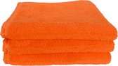 ARTG® Towelzz - Handdoek - 50 x 100 cm - Oranje - Bright Orange - Set 5 stuks