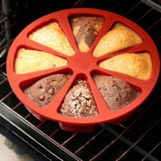 Cuisine Silicone Gaufres Rondes Pan Cake Chocolat Moule de cuisson