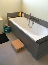 Aidapt opstapje bad - onderkant anti slip bovenkant kurk (10cm hoog)