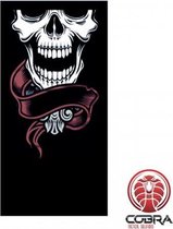 Bandana Doodshoofd zwart | Stretch | 140gsm anti-UV Polyester | 25 x 50cm