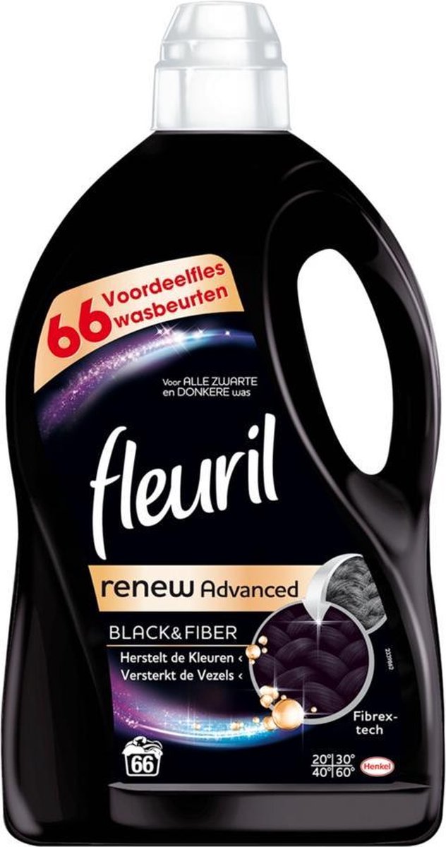 Fleuril Wasmiddel Black 3,9 liter | bol.com