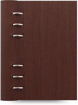 Filofax Personal A6  Clipbook Architexture – Rosewood + EXTRA 50 Vel 120 g/m² Notitie  Papier # 143003