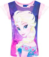 Disney Frozen - Full print Meisjes T-shirt maat 104