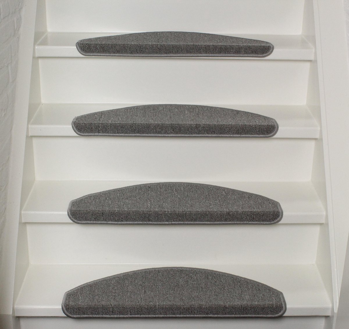 Trapmatten 13x Lima licht-grijs 56x17x3,5cm
