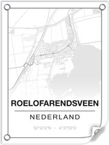 Tuinposter ROELOFARENDSVEEN (Nederland) - 60x80cm