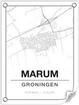 Tuinposter MARUM (Groningen) - 60x80cm