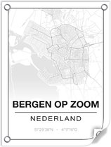 Tuinposter BERGEN OP ZOOM (Nederland) - 60x80cm