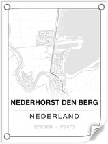 Tuinposter NEDERHORST DEN BERG (Nederland) - 60x80cm