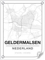 Tuinposter GELDERMALSEN (Nederland) - 60x80cm