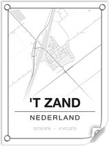 Tuinposter T ZAND (Nederland) - 60x80cm