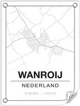 Tuinposter WANROIJ (Nederland) - 60x80cm