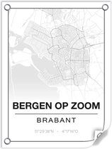 Tuinposter BERGEN OP ZOOM (Brabant) - 60x80cm