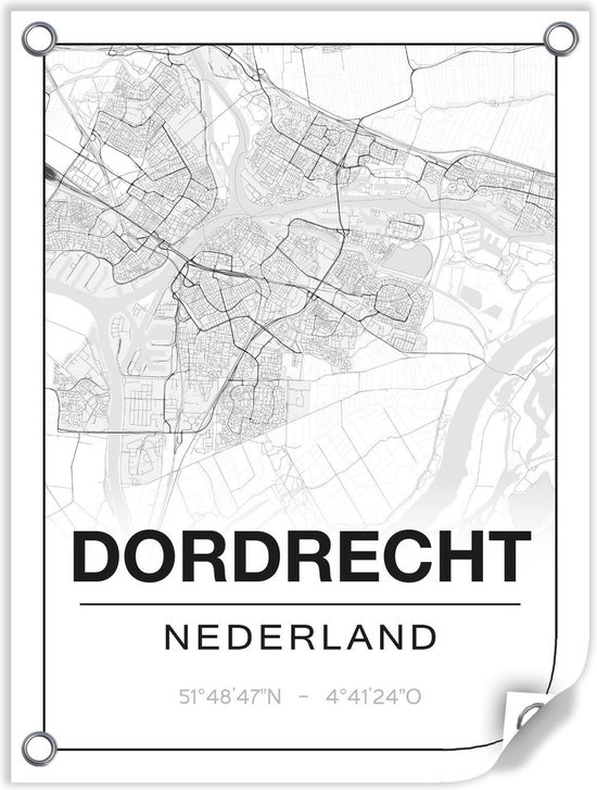 Tuinposter DORDRECHT (Nederland) - 60x80cm