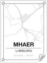 Tuinposter MHAER (Limburg) - 60x80cm