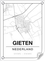 Tuinposter GIETEN (Nederland) - 60x80cm