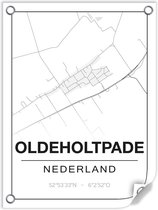 Tuinposter OLDEHOLTPADE (Nederland) - 60x80cm