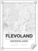 Tuinposter FLEVOLAND (Nederland) - 60x80cm