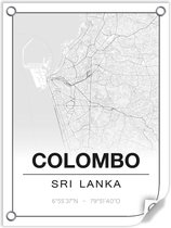 Tuinposter COLOMBO (Sri-Lanka) - 60x80cm
