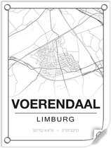 Tuinposter VOERENDAAL (Limburg) - 60x80cm