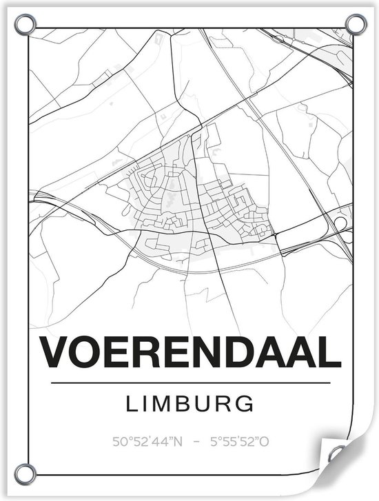 Tuinposter VOERENDAAL (Limburg) - 60x80cm