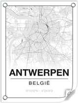 Tuinposter ANTWERPEN (België) - 60x80cm