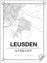 Tuinposter LEUSDEN (Utrecht) - 60x80cm