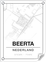 Tuinposter BEERTA (Nederland) - 60x80cm
