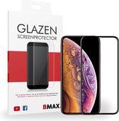 BMAX Apple iPhone X / Xs Glazen Screenprotector Full Cover | Dekt het volledige scherm! | Beschermglas | Tempered Glass