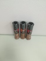 Spice mill - Chili spice 2x en peri peri 1x - 3 stuks