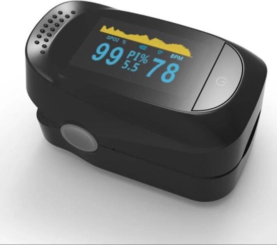 Medicca - Professioneel - Oximeter - Saturatiemeter - Hartslagmeter -  Zuurstofmeter - | bol.com