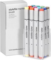 Stylefile Twin Marker Brush 12er Set Main B