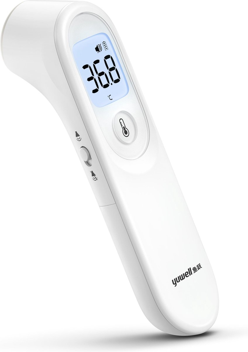 Infrarood contactloze voorhoofd thermometer | bol.com