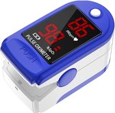 Saturatiemeter - Oximeter - GRATIS nekhanger - INCLUSIEF batterijen - Digitale hartslagmeter - Zuurstofmeter