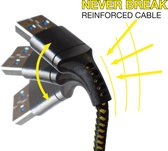 Extra sterk - USB-C kabel - 2 meter, incl gratis Norton Anti Virus