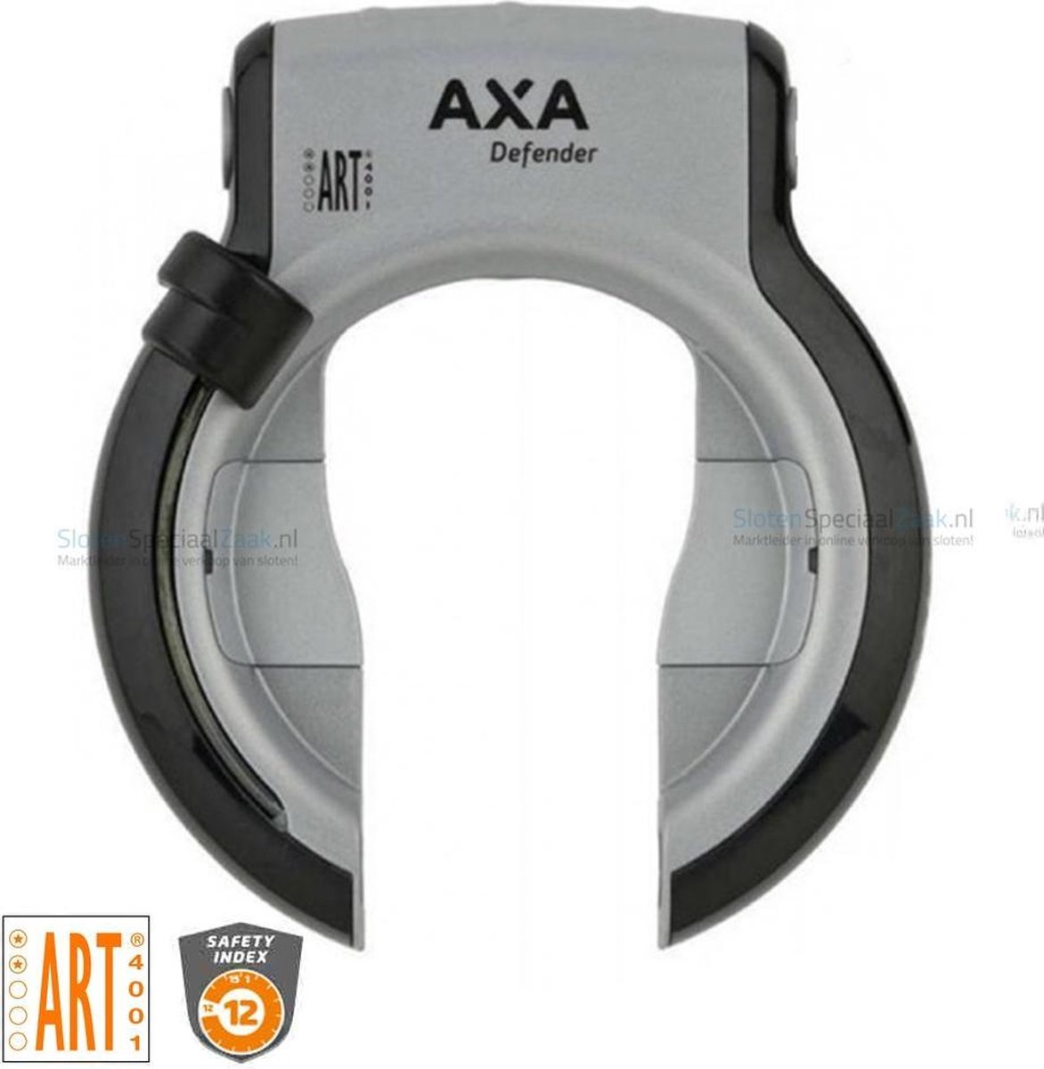 Rijp natuurlijk drempel AXA RL Defender - Veiligheidsslot - Spatbord bevestiging - ART** - Zilver |  bol.com
