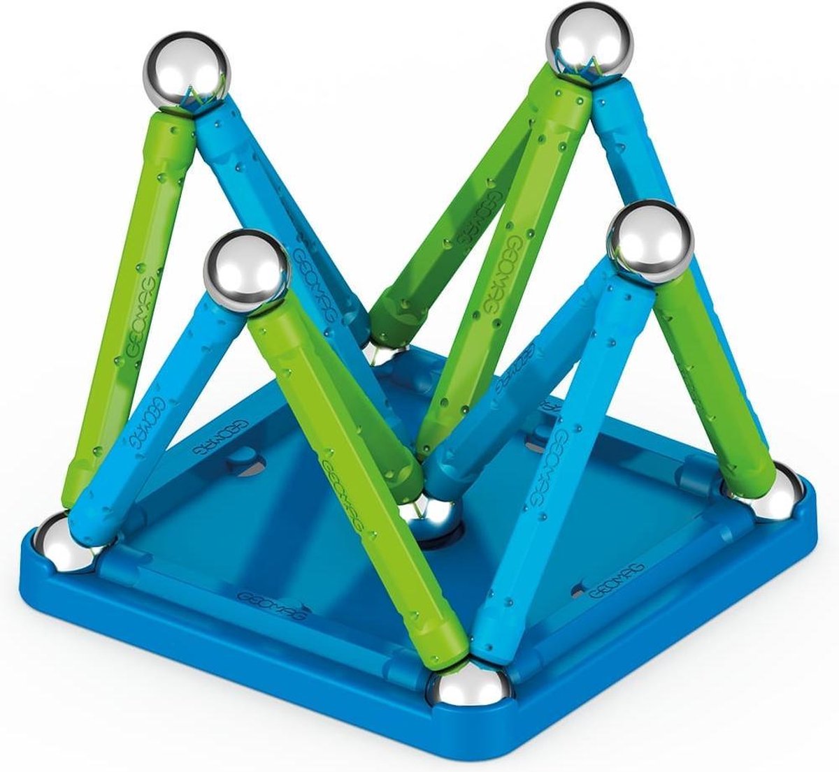 Geomag Classic Green Line Recycled - Magnetisch Constructiespeelgoed - 25-delig - Vanaf 3 jaar — afbeelding 13