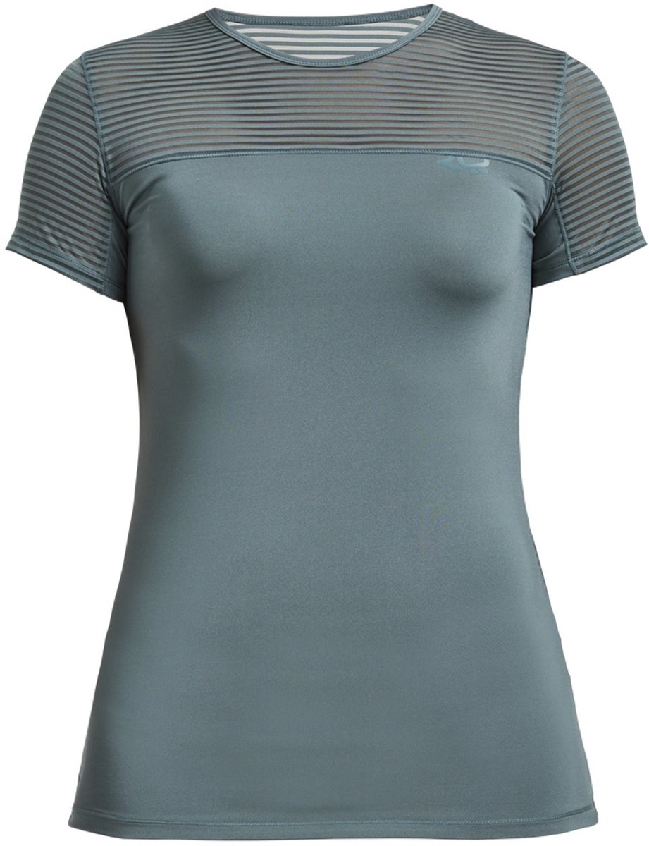 Röhnisch Sportshirt Miko Dames Polyester/elastaan Groen Maat Xs
