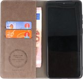 Kaarthouder Portemonnee Book Case - Hoesje Geschikt voor Samsung Galaxy S20 Plus - Grijs