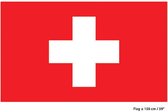 Vlag Zwitserland | Zwitserse vlag 150x90cm