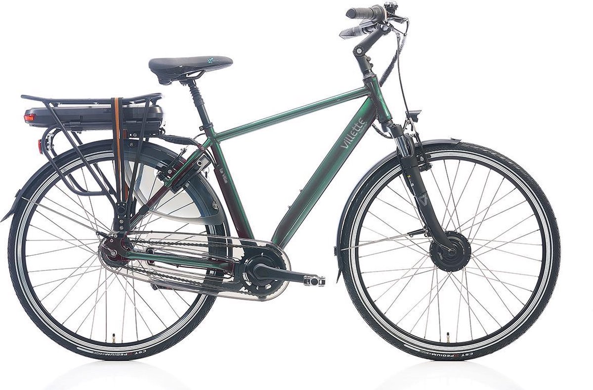 Villette la Ville elektrische fiets donkergroen Framemaat 54 cm online kopen