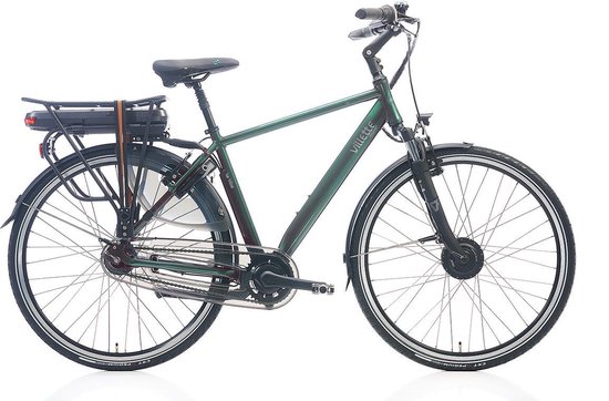 Villette la Ville elektrische fiets - donkergroen - Framemaat 50 cm - 13Ah  - LCD | bol.com