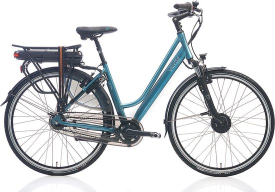 Villette la Ville elektrische fiets met Nexus 7 naaf, vering, zeegroen, 51  cm (+3), 13... | bol.com