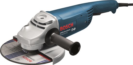 Zelden heroïne Beneden afronden Bosch Professional GWS 24-230 H Haakse slijper - 2400 Watt - 230 mm  schijfdiameter | bol.com
