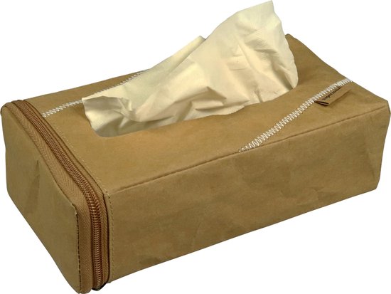 ZUPERZOZIAL - tissue box, TISSUE BOX HOLDER, inclusief 80 tissues, washable  paper,... | bol